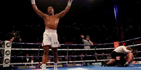 Anthony Joshua retains titles with brutal knockout of Alexander Povetkin