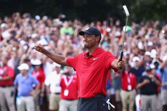 Tiger Woods wins first tournament in five years