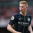 Kevin De Bruyne could be back from injury in time for the Manchester derby
