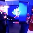 Geoff Shreeves apologises for warning Lacazette about his language live on air