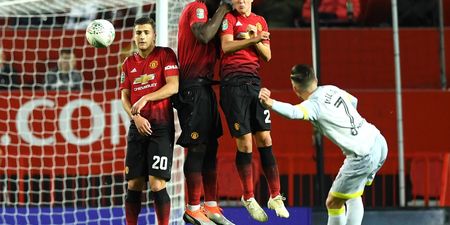 WATCH: Harry Wilson scores best free-kick at Old Trafford since Cristiano Ronaldo against Portsmouth