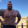 Eddie Hall shares his 25kg weight loss transformation