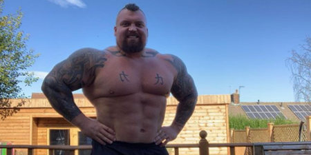 Eddie Hall shares his 25kg weight loss transformation
