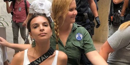 Amy Schumer and Emily Ratajkowski arrested at Kavanaugh protests