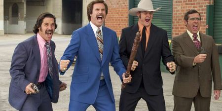 There is an amazing hidden connection to Anchorman in Christian Bale’s new film