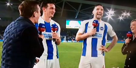 Shane Duffy and Lewis Dunk loved Gary Neville’s post-match suggestion