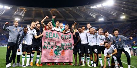 A fundraiser has been set up for Liverpool fan Sean Cox as he begins his road to recovery