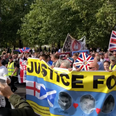 Violent clashes in capital as hundreds take to London streets in far-right march