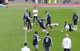 WATCH: France squad mock Ousmane Dembele after Kylian Mbappe’s skill causes him to slip