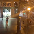 England fans clash with police in Seville ahead of Spain game