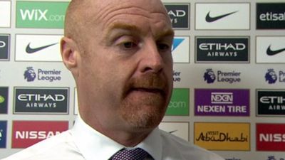 Sean Dyche claims Manchester City should have been reduced to nine men