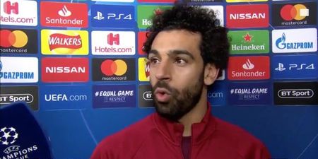 Mo Salah sees funny side of reporter’s question about his goal “drought”