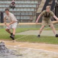 Steve Irwin’s teenage son follows in dad’s footsteps and feeds Australia Zoo’s most terrifying crocodile
