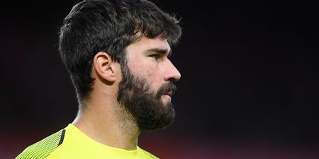 Alisson Becker gets into late night Twitter spat with Liverpool supporter