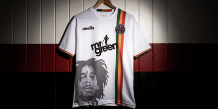 Bohemians forced to remove Bob Marley image from new away jersey