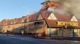 Morrisons in Kent evacuated after fire blazes through roof