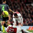 Danny Welbeck forced off on stretcher after suffering devastating injury in Europa League tie