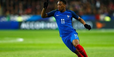 Anthony Martial drops out of France squad with abductor injury