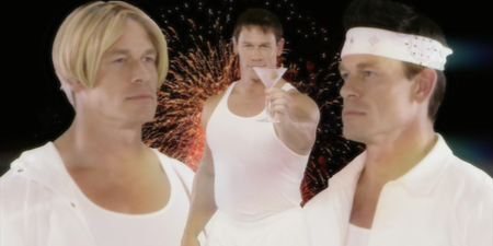 John Cena goes full-Backstreet Boys in strange vodka commercial