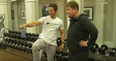 James Corden beasted in the gym by Mark Wahlberg at 4am