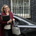 Amber Rudd is back in the cabinet as work and pensions secretary