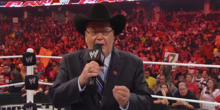 WWE commentator Jim Ross posts image of face injury to social media and fans respond with commentary lines