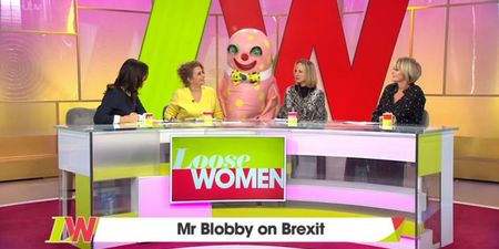 Loose Women got Mr Blobby on to talk about Brexit