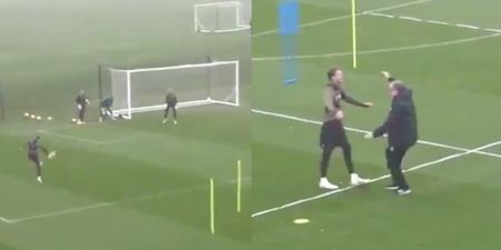 WATCH: Marcelo Bielsa absolutely loved Patrick Bamford’s training ground volley
