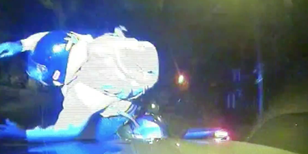 Dashcam footage shows police ramming moped gangs off their bikes using ‘tactical contact’