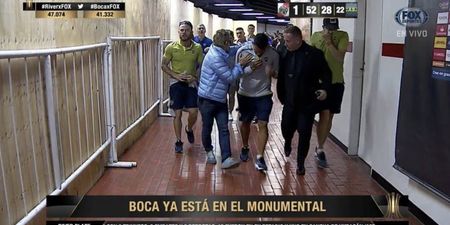 Copa Libertadores final delayed after Carlos Tevez and other Boca players attacked outside stadium