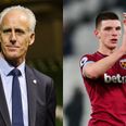 Mick McCarthy has made plans to meet with Declan Rice