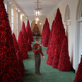 We added horror movie icons to the White House Christmas photos and they fit perfectly