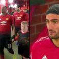 Unreal scenes at Manchester United as Marouane Fellaini appears to LOSE a child