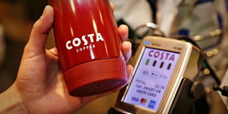 Costa Coffee launches UK’s first reusable contactless payment coffee cup