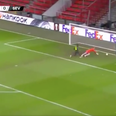 WATCH: Mix up between Sevila defenders leads to most ridiculous passage of play in Europa League