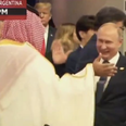 Watch Putin give Saudi crown prince a big old high five at the G20