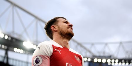 Aaron Ramsey sticks the boot into Eric Dier on Instagram after derby win