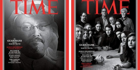 Time magazine names Jamal Khashoggi and other journalists their ‘person of the year’