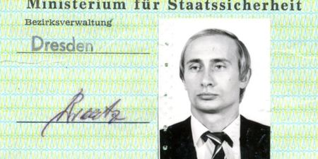 Vladimir Putin’s KGB spy ID discovered in Germany