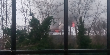 Huge fire causes evacuation of Chester zoo