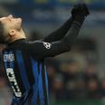 WATCH: Mauro Icardi hits the bar straight from kick-off against Napoli