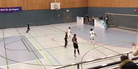 WATCH: 10-year-old child scores one of the best volleys of 2018