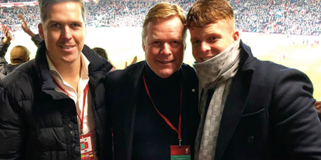 Ronald Koeman’s visit to Anfield on Saturday was not well received by Everton fans