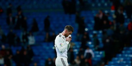Sergio Ramos infuriated by ‘scandalous’ refereeing in defeat to Real Sociedad