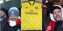 There was a mixed reaction to ‘leaked images’ of Arsenal’s new adidas kits