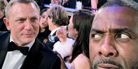 Idris Elba trolls James Bond fans with Golden Globes selfie