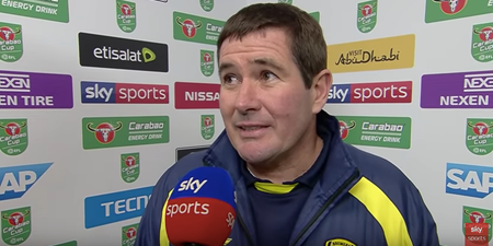 Nigel Clough had a request for Pep after Man City’s battering of Burton Albion