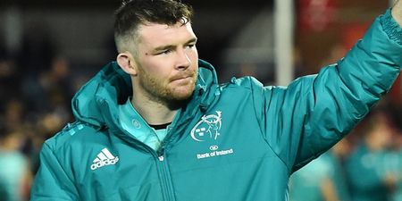 Peter O’Mahony an injury concern for Ireland after ‘popped rib’ in Munster win