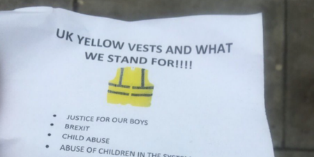 UK ‘yellow vest’ protesters’ list of things they ‘stand for’ are bizarre