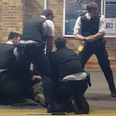 Police taser man with machete at London train station